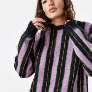 NWT Mademe New York Urban outfitters Purple Black Sweater $198